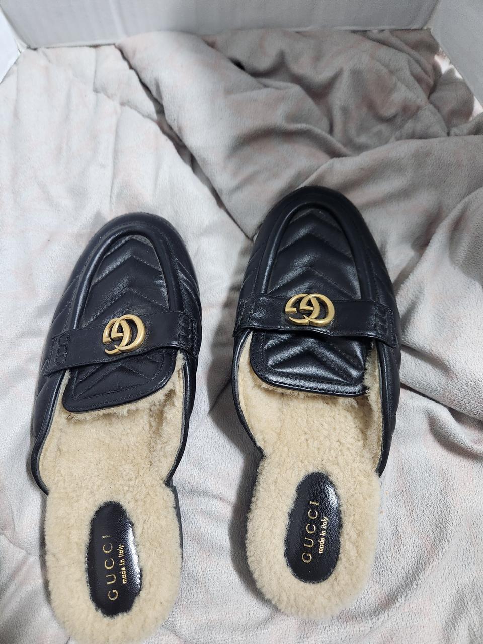 구찌 방한 슬리퍼