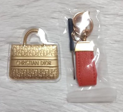 디올 키링 금가방 백참 열쇠고리 순금