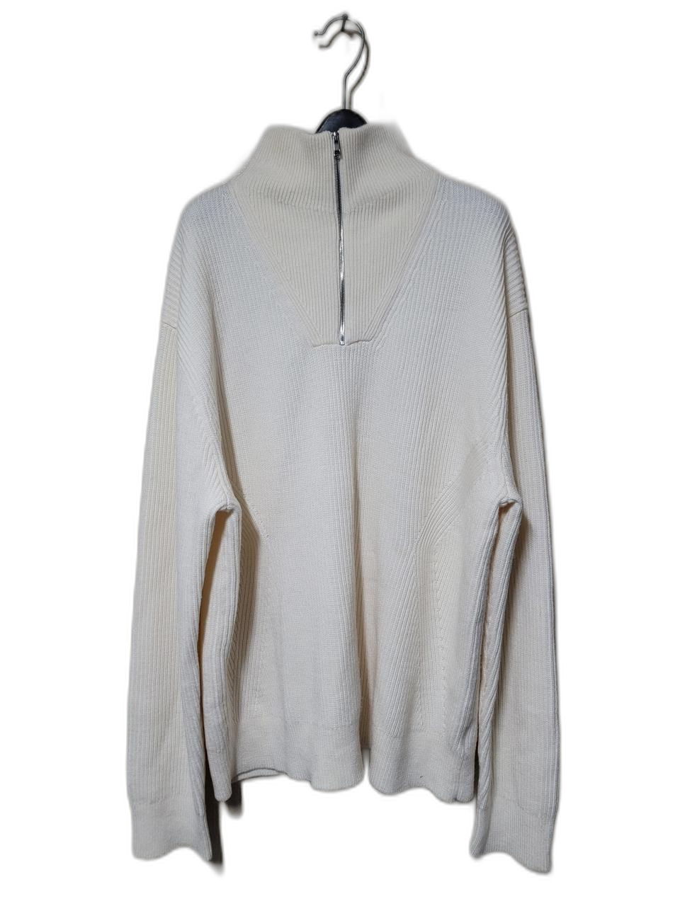 띠어리 라마 쿼터넥 니트