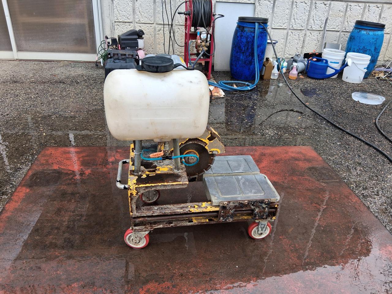 보도블럭 절단기  안산 사사동