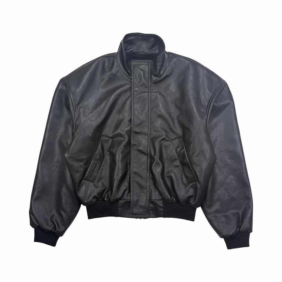 발렌시아가 가죽 자켓