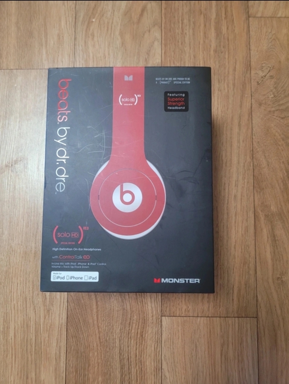 닥터드레 헤드폰 Beats Solo HD 레드/ Dr. Dre