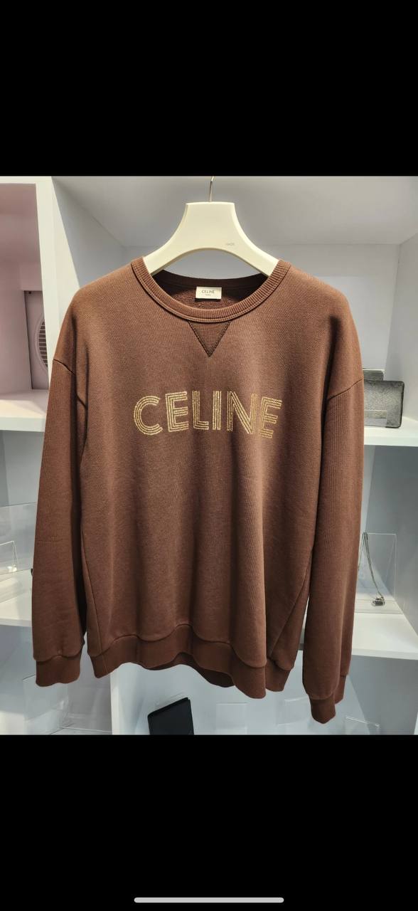 100~105 셀린느 로고 맨투맨 L