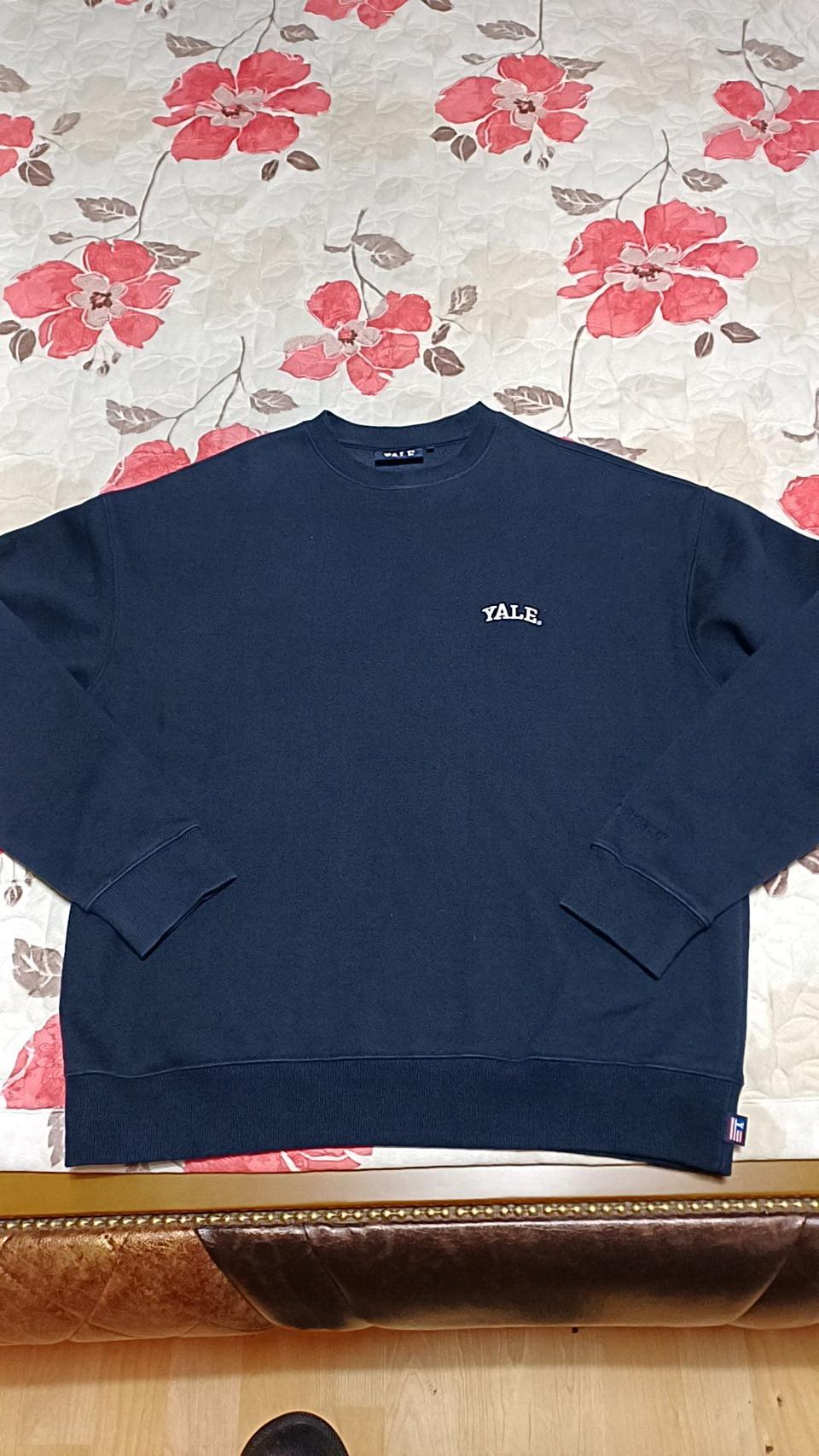 예일 오버핏 기모맨투맨 105 가슴60 기장70