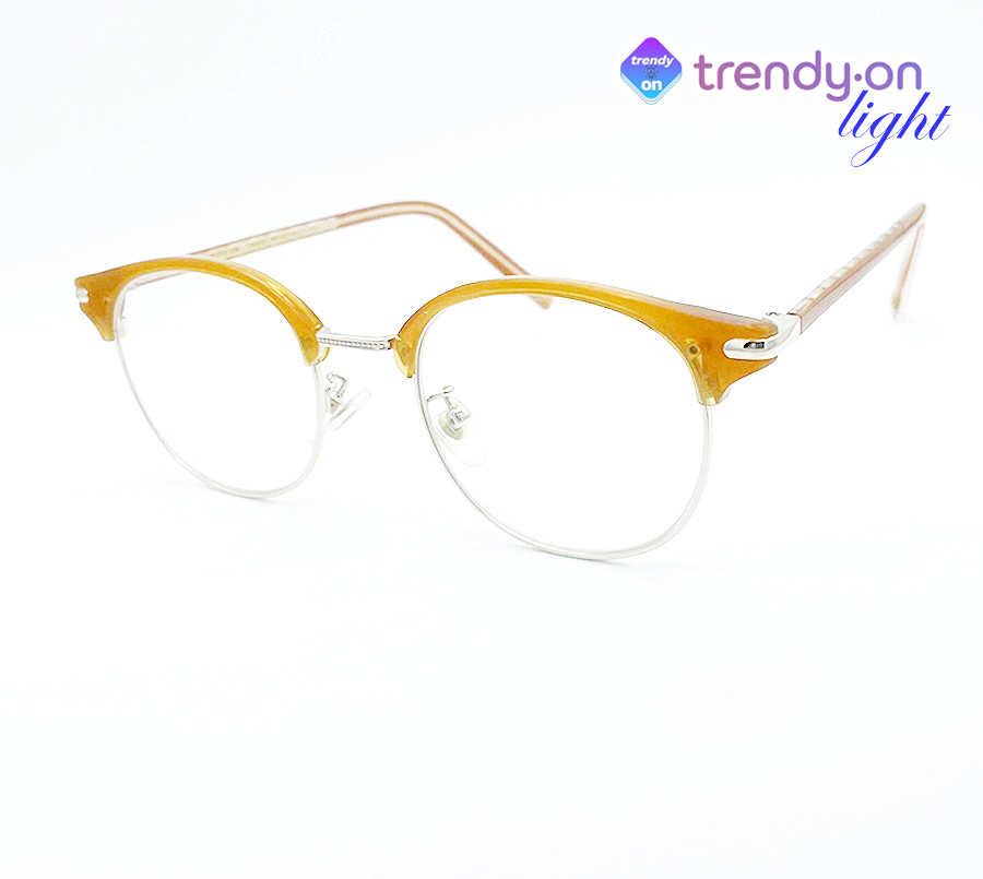 트렌디온 L(Light) 하금테 하프림 호박테 A93OOI 데일리 새제품