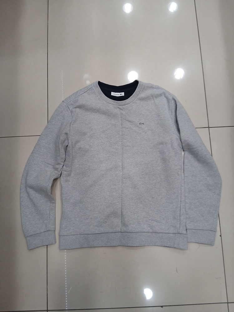라코스테 34 여자90 회색 매장판 정품 중고 맨투맨 긴팔티셔츠 봄가을 