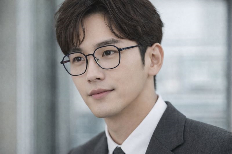 마코토스가하라 스테인리스 다각형 솔텍스 안경테 MS-7120 새제품