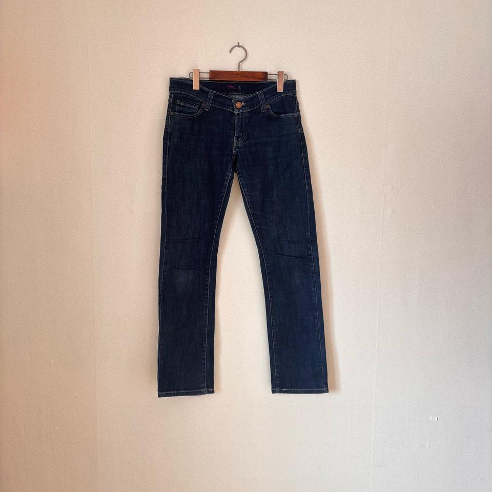 리바이스 28 진청 스판 데님 청바지 504 로라이즈 미국 수입 정품