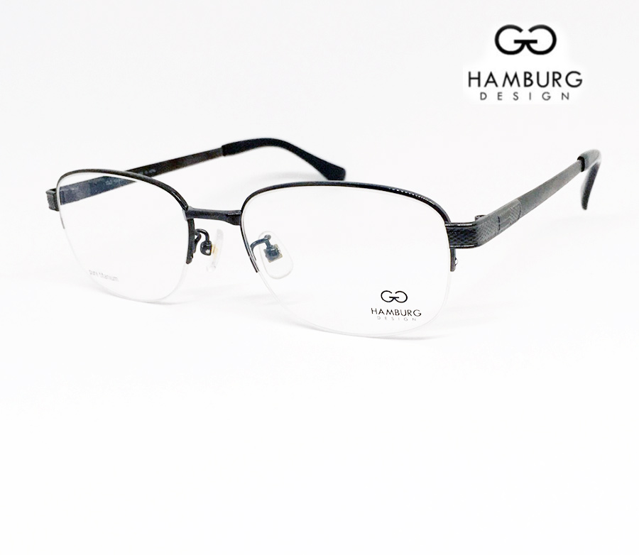 함부르크 디자인 퓨어티타늄 그레이 반무테 깔끔한 데일리 h9906 새제품