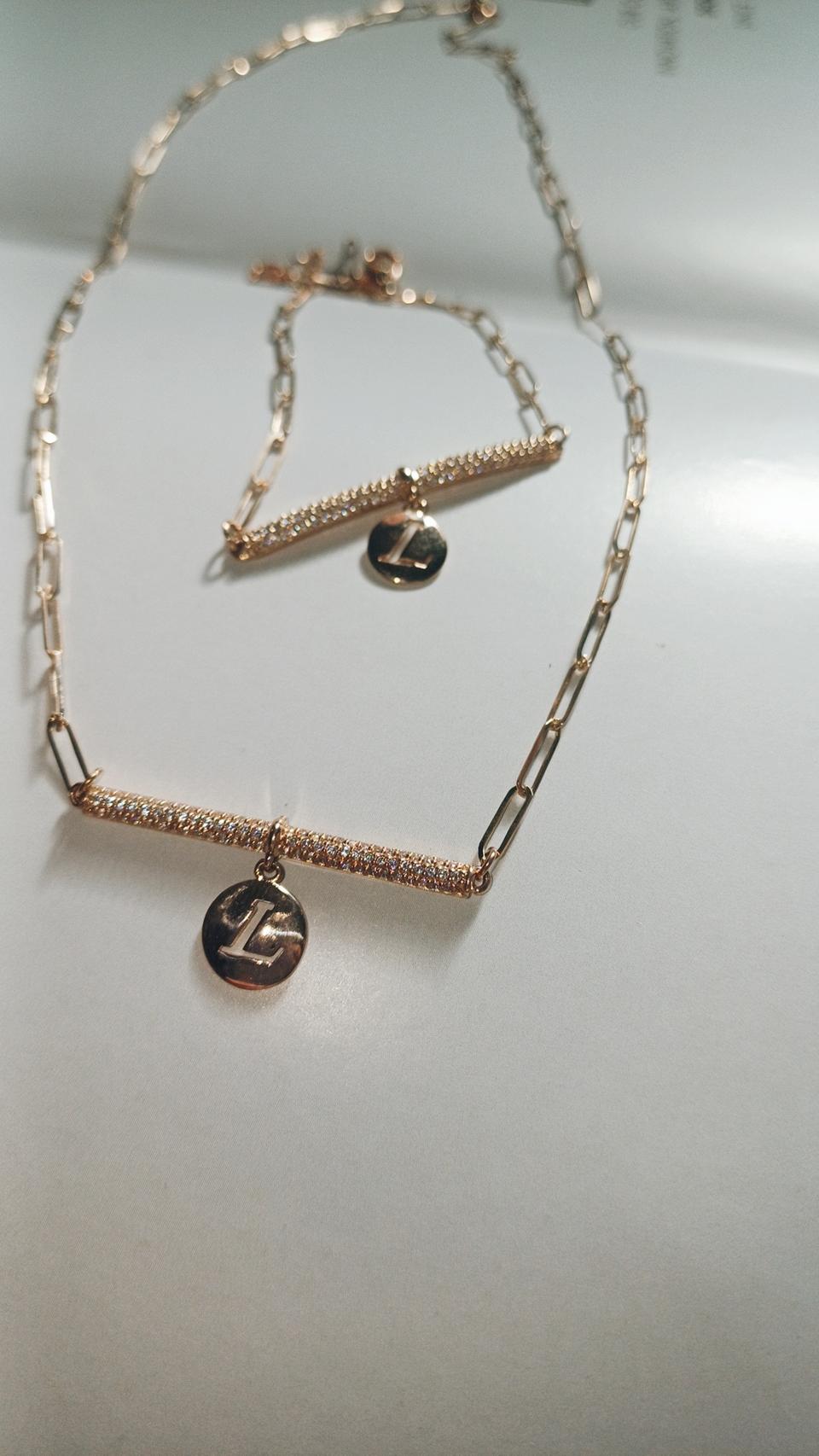 14k  세트   팔찌 목걸이 세트