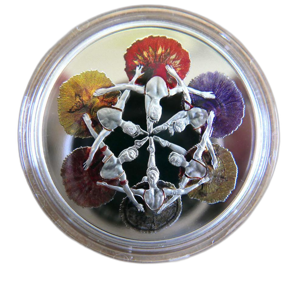 캐나다 2014년 "로얄 위니펙 발레단" 설립 75주년 기념 은화