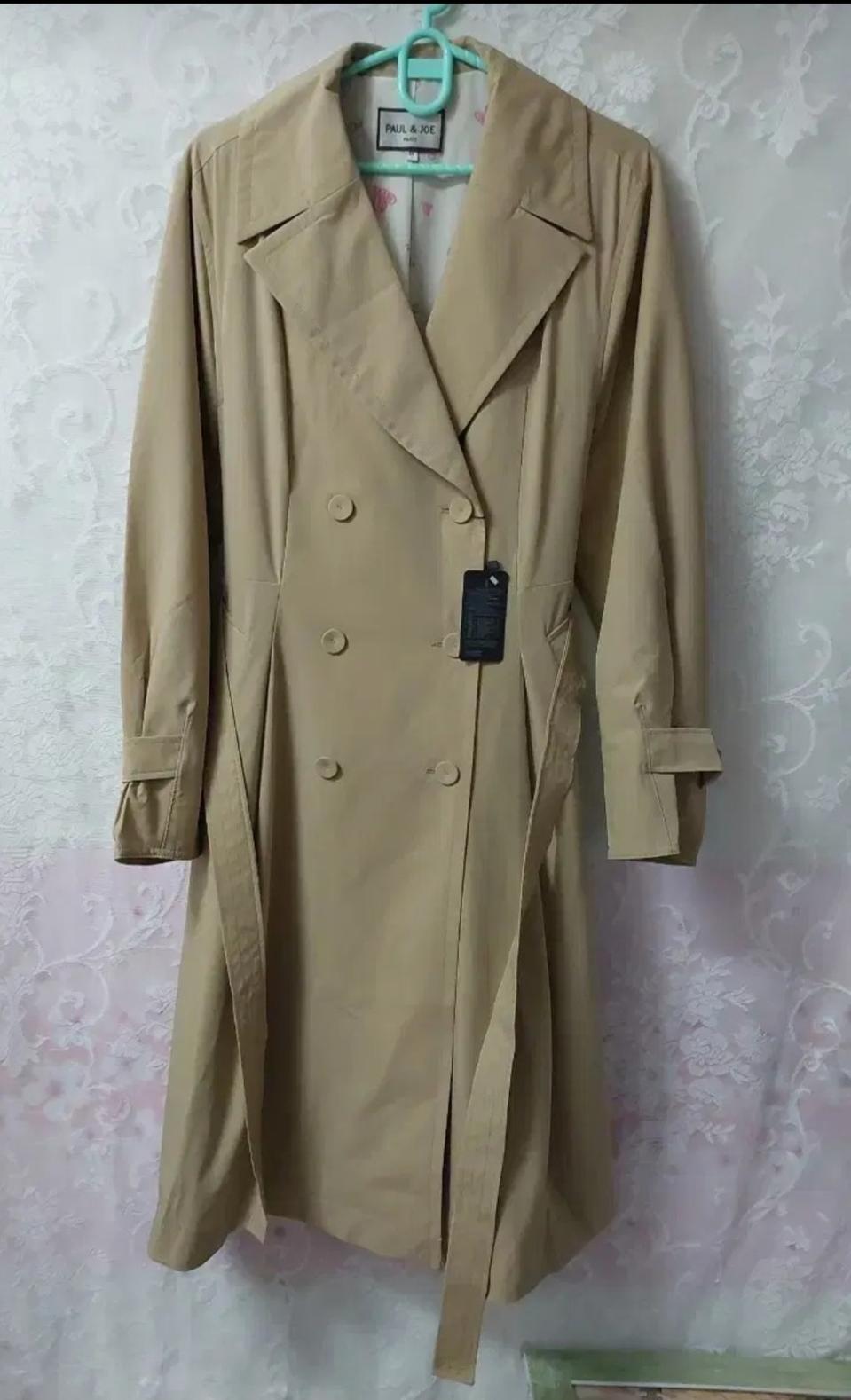 원피스형 롱트렌치코트 55