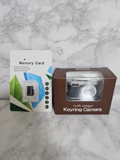 새상품-디얼 빈티지 키링캠+메모리카드 8GB
