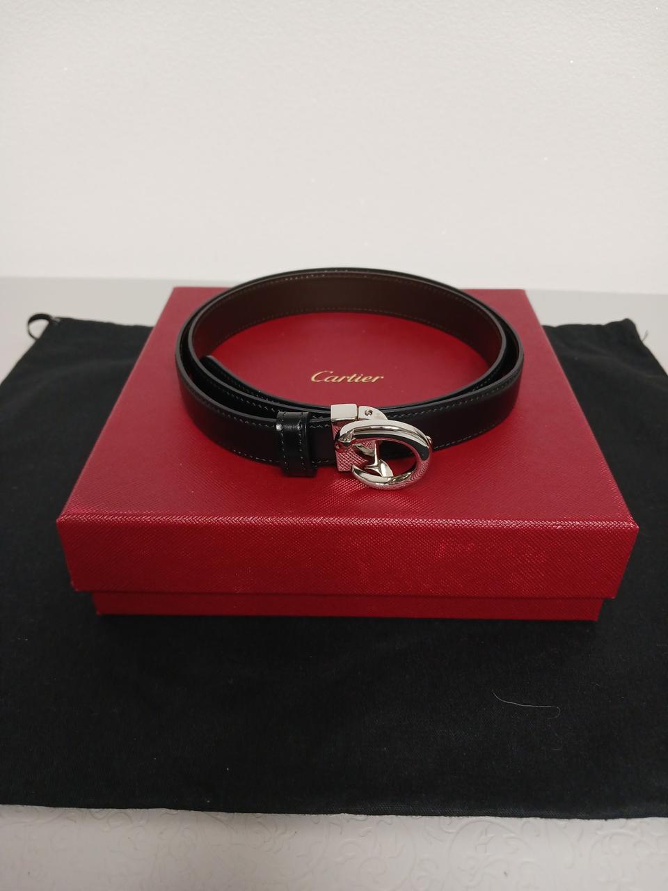 까르띠에 양면 여성 가죽벨트 정품