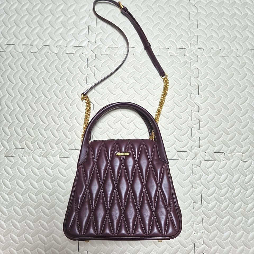 가이거 램펠 양가죽 퀼팅백