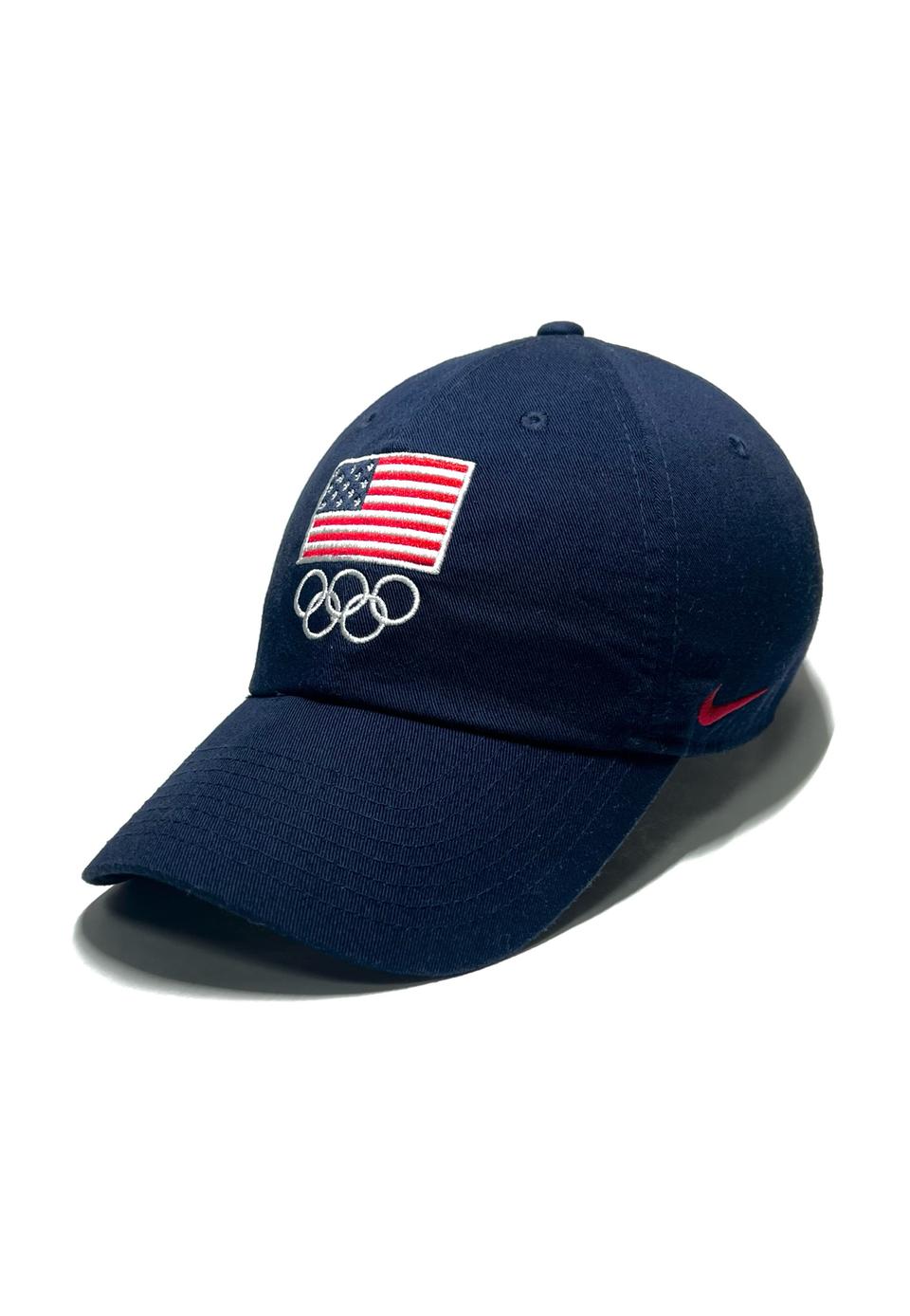 나이키 초레어 USA 미국 올림픽 헤리티지86 네이비 볼캡 모자 운동런닝