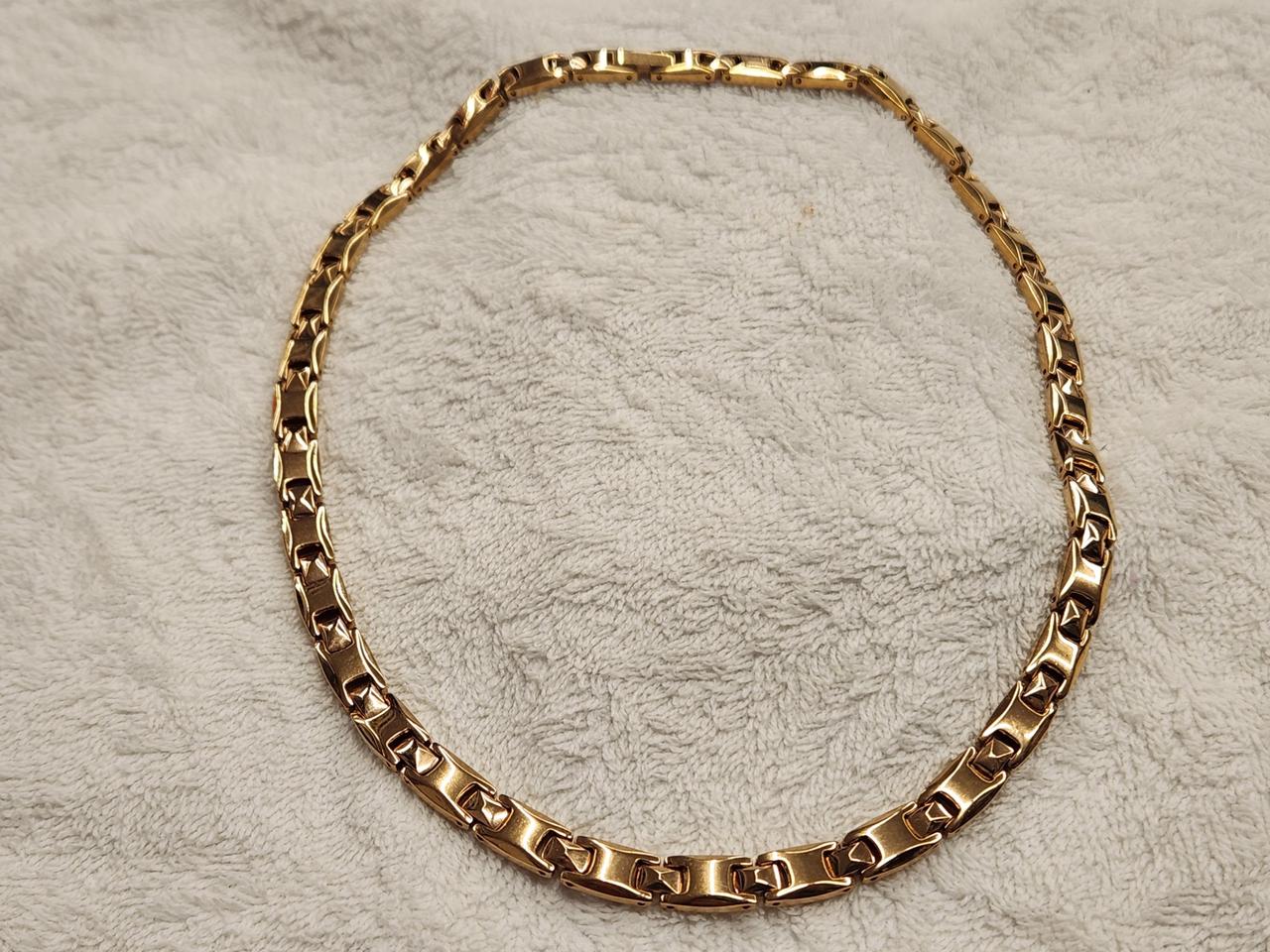 셀스타 금색 게르마늄 목걸이