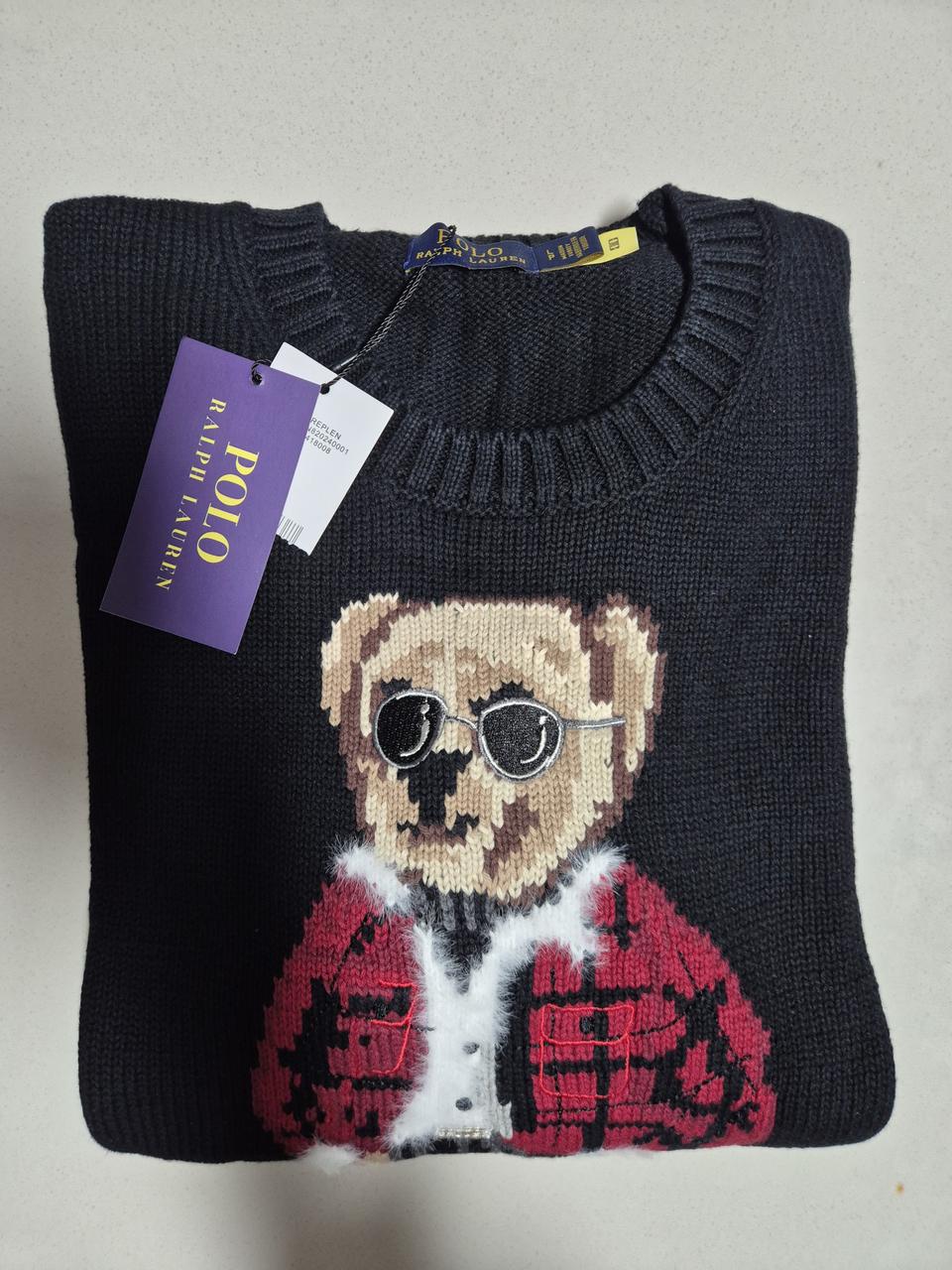 [n12420387님 결제용] 폴로 베어 니트 XL (새상품)