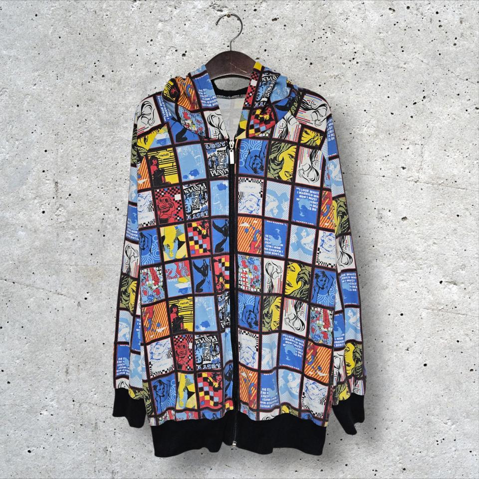 카툰 후드집업 (105/XL)