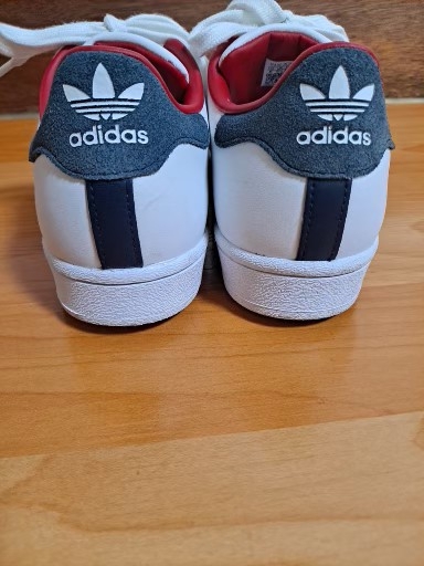 아디다스 슈퍼스타 화이트 레드 240~245mm