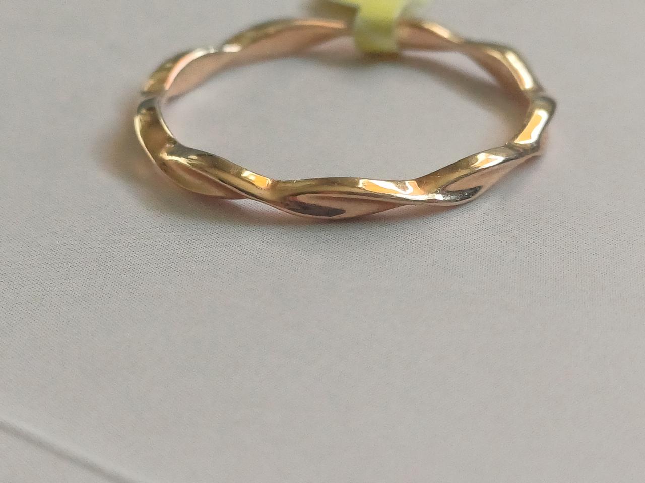 18k  미스링 심플링 꼬임반지