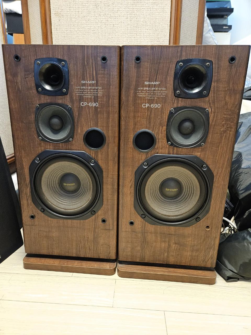 샤프 CP 690 스피커