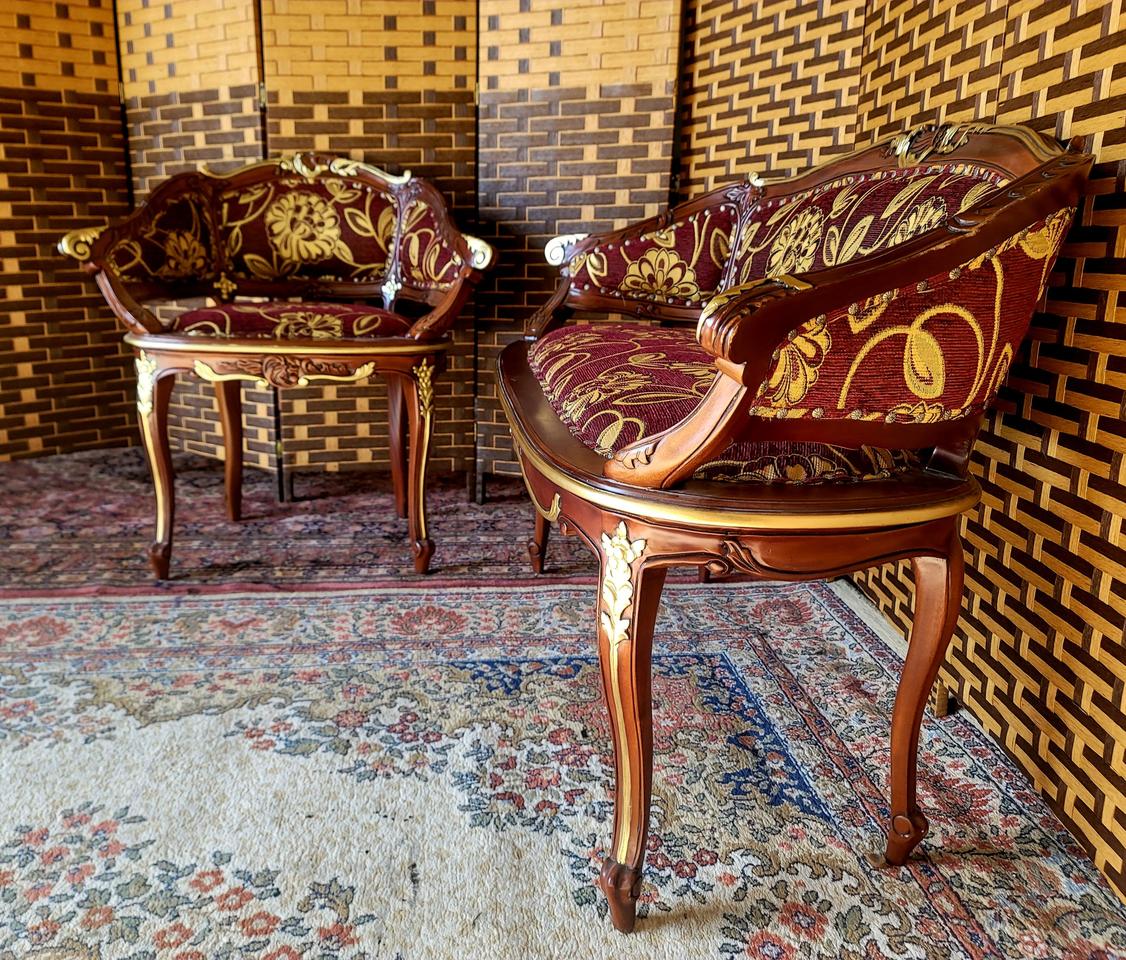 수입*엔틱소파 2,1인용세트*S급