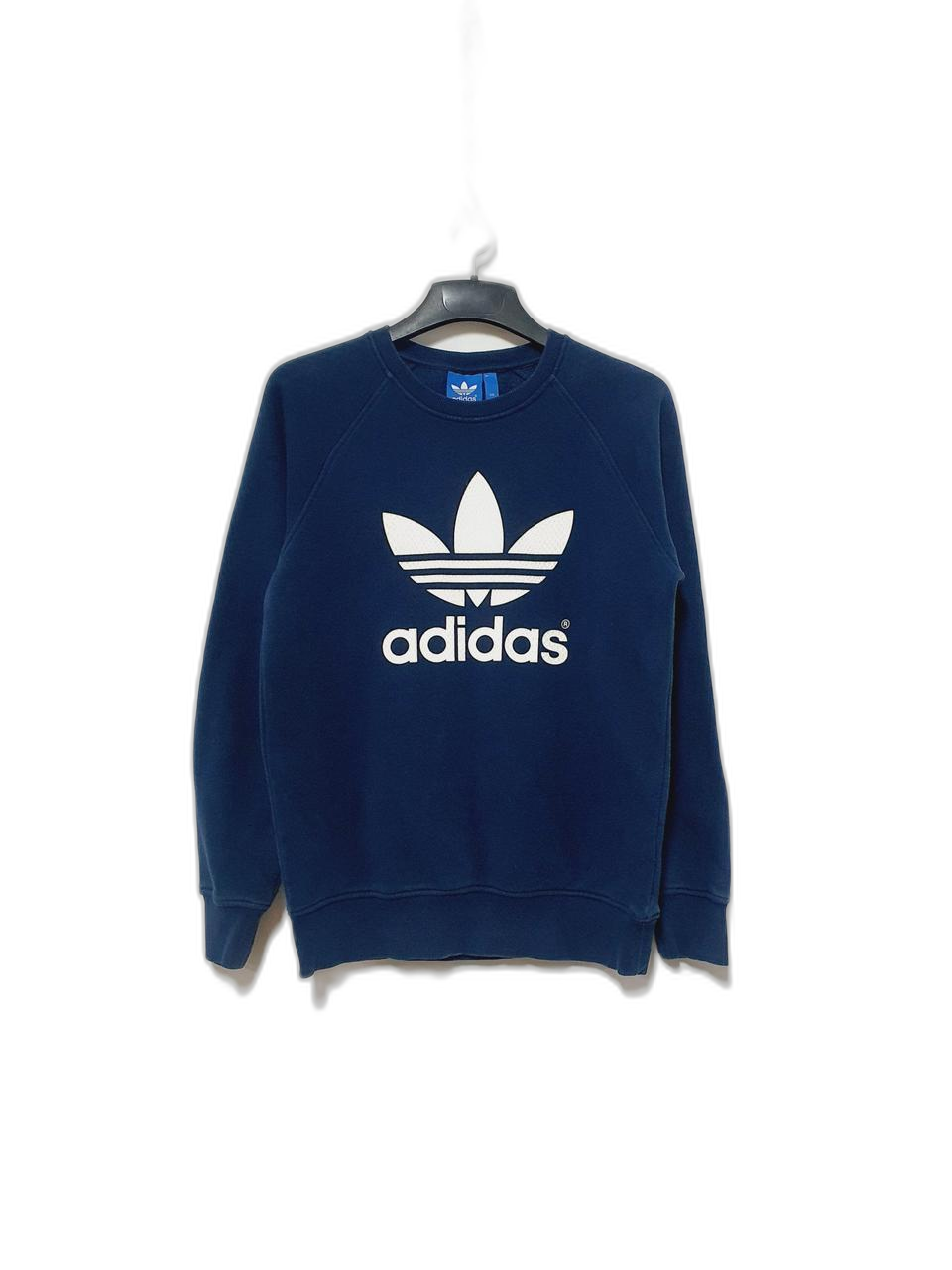 adidas 아디다스 뱀피 디자인로고 안감기모 맨투맨