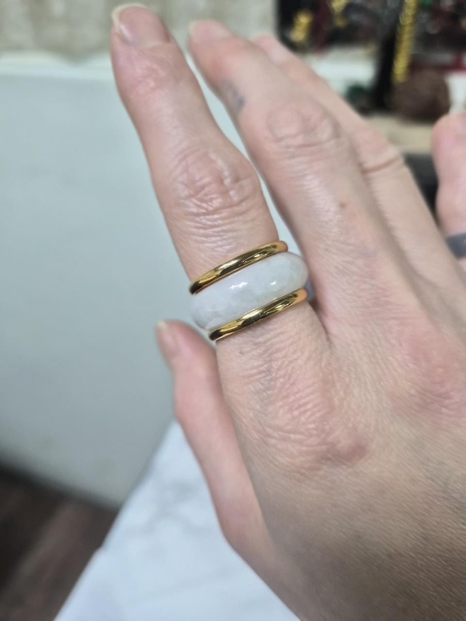 비취옥 반지 3세트