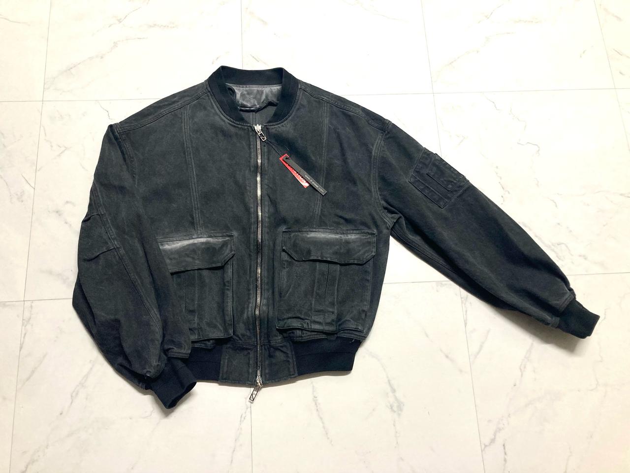 (새상품)DNSR 디앤써 루나 다잉 Ma-1 데님 자켓 105-110