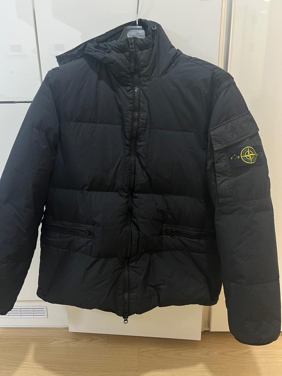 23fw 스톤아일랜드 크링클랩스 패딩 L