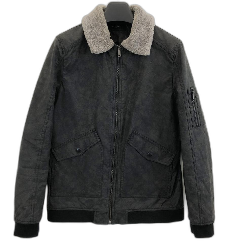 빠니깔레 이태리 에코레더 블루종점퍼 95 