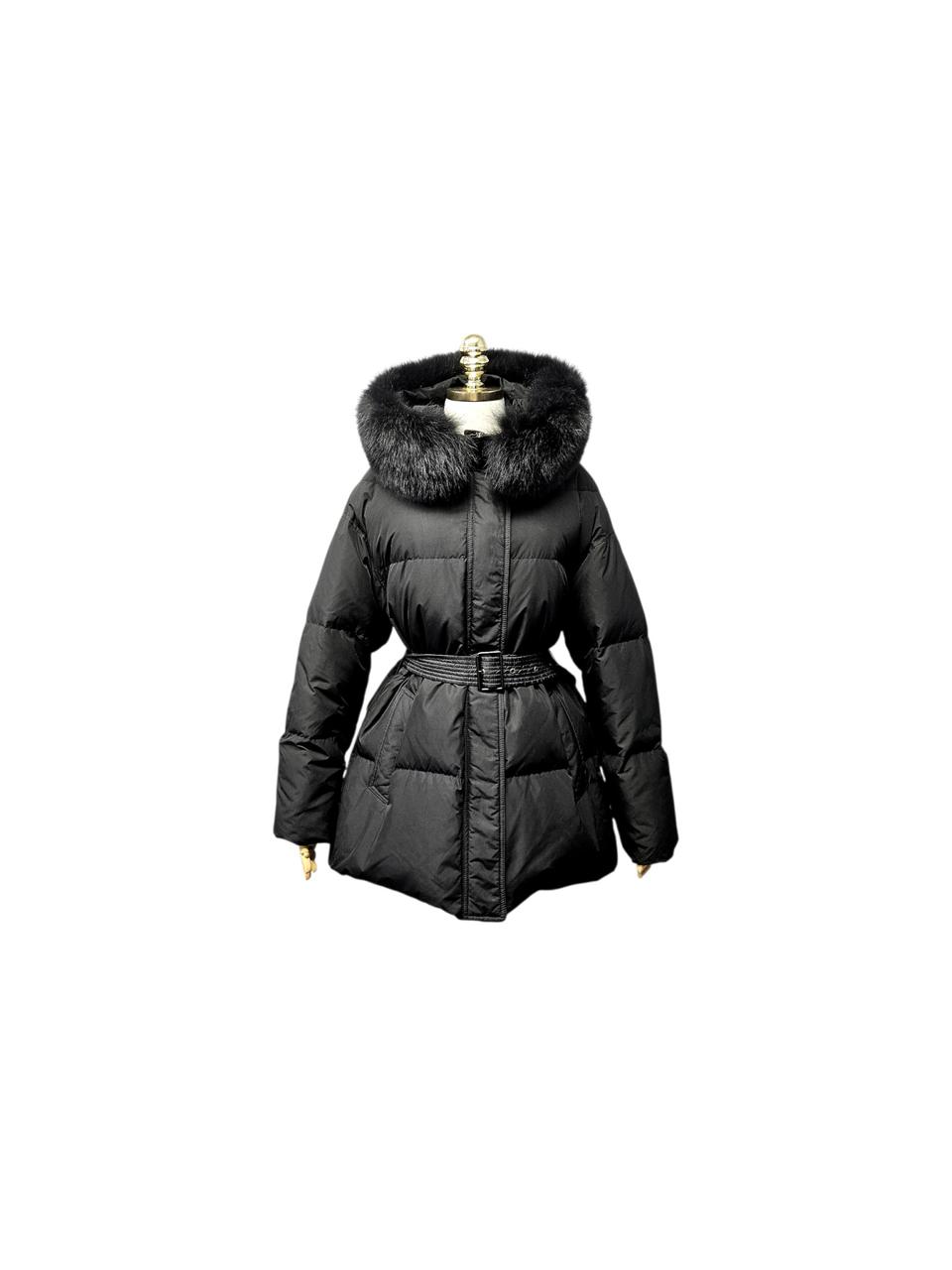 SISTINA 시스티나 폭스퍼 후드패딩