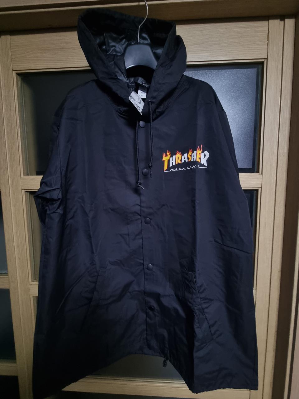 트레셔 바람막이후드 코치자켓 s~XL