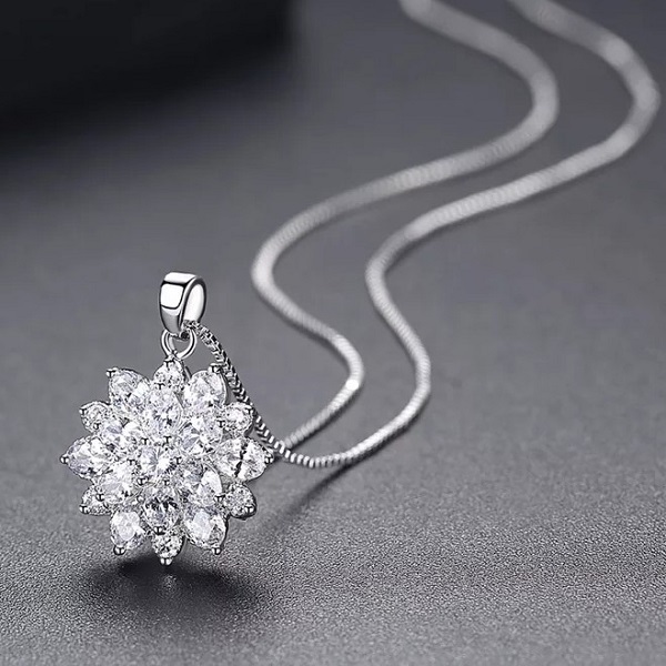 5-15. 925S/지르콘 펜던트 목걸이