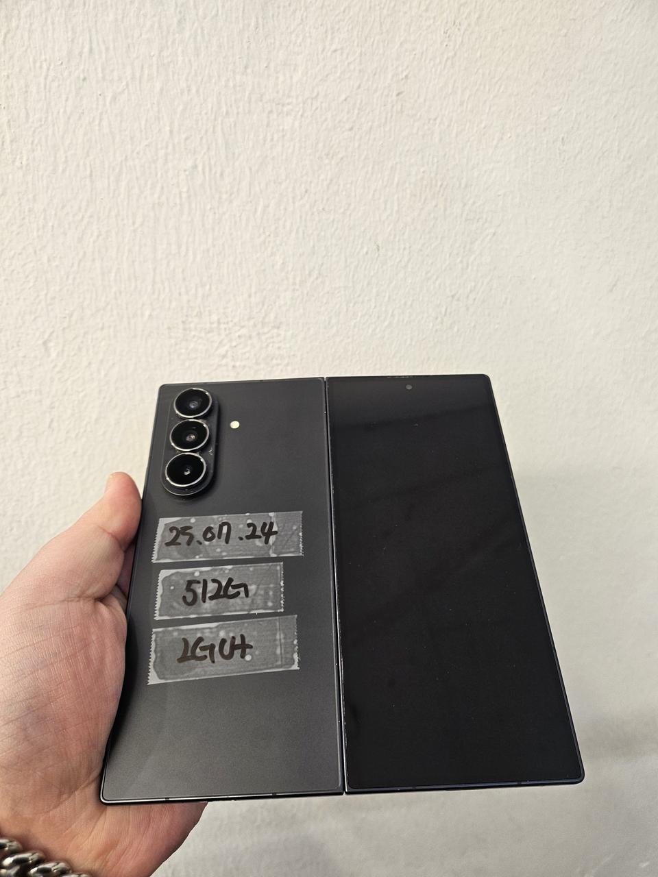 갤럭시z폴드7 512G 블랙