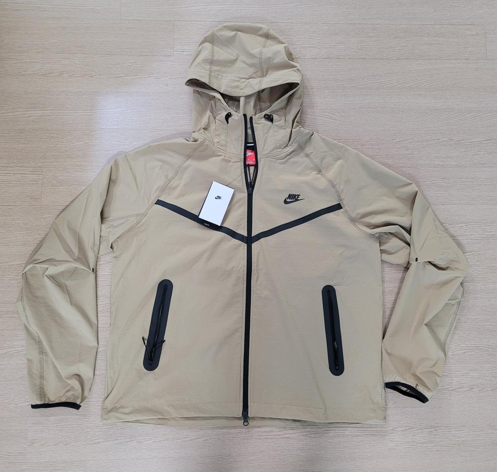나이키 테크팩 풀집업 후드 오버사이즈 XL사이즈 베이지 새제품 10만원