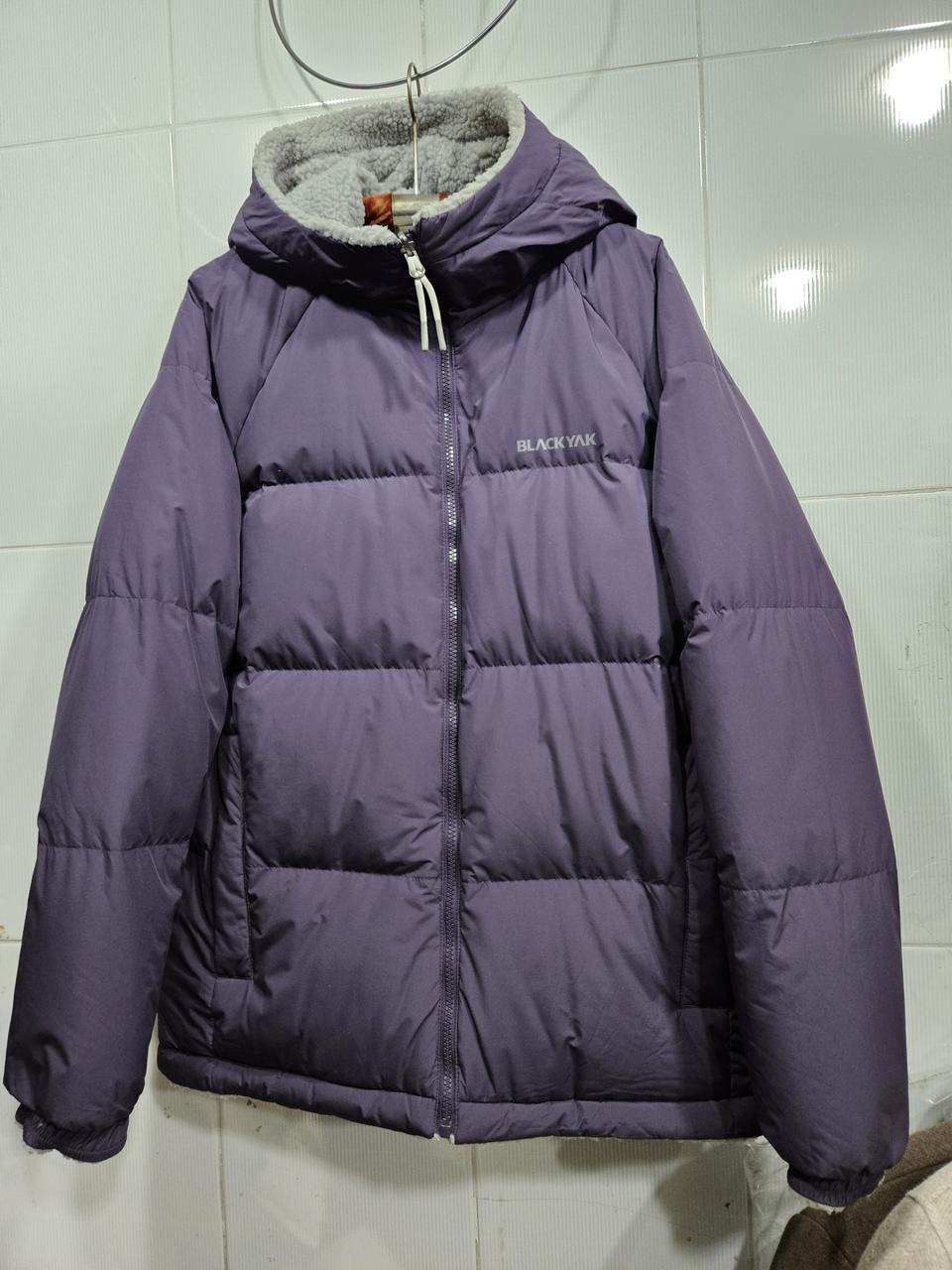 블랙야크양면패딩(공용100)