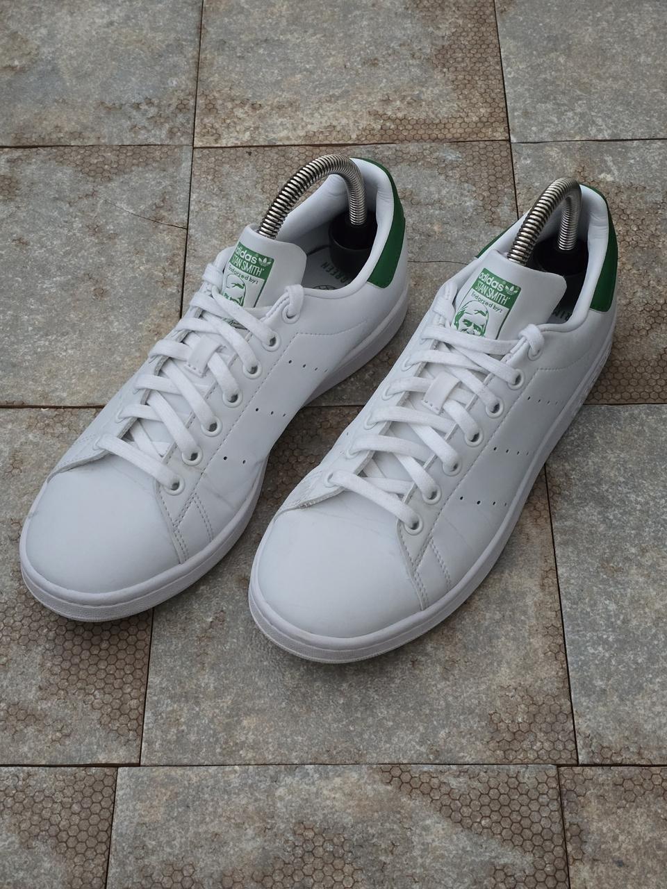 (260)아디다스 스탠스미스 화이트 그린 스니커즈 운동화
