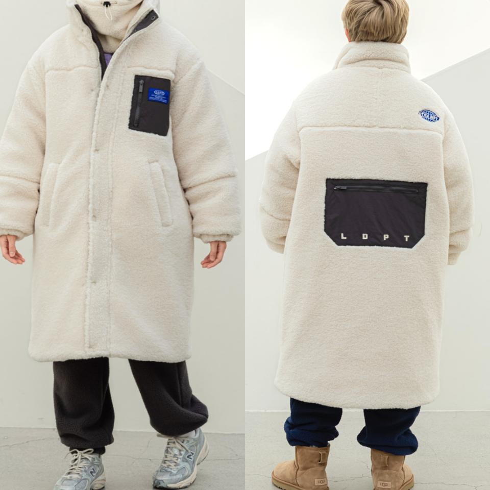 거의새옷 > 뽀글이 플리스 아동 롱점퍼 롱집업