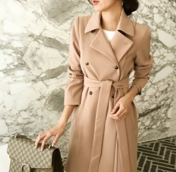 새옷❤트렌치코트 반값 시에(sie) 더실루엣