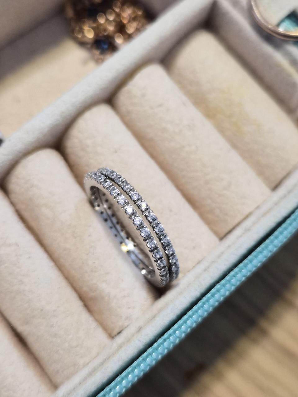 14k테니스쌍반지(11호)