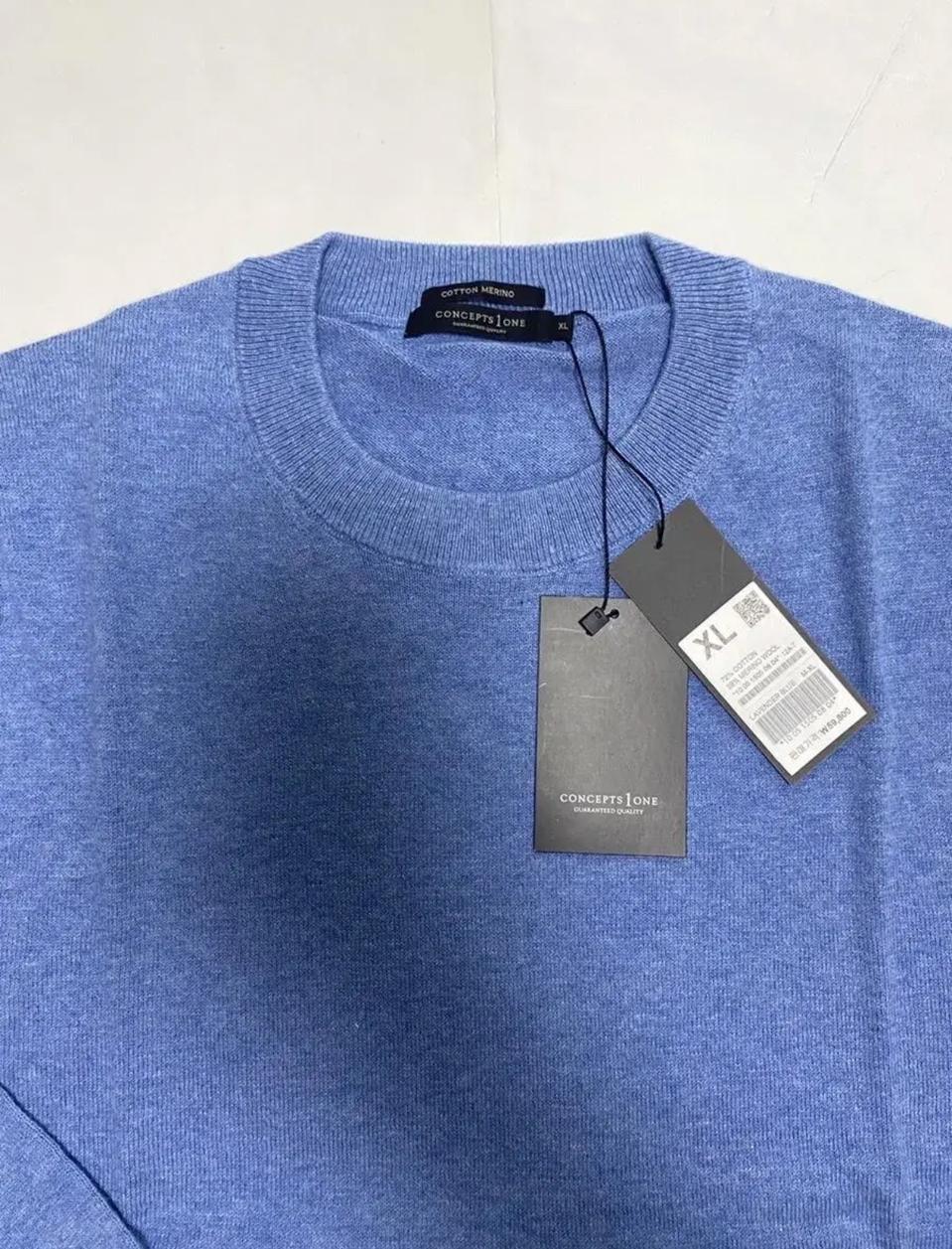 컨셉원 스웨터 니트 울 100 지오다노