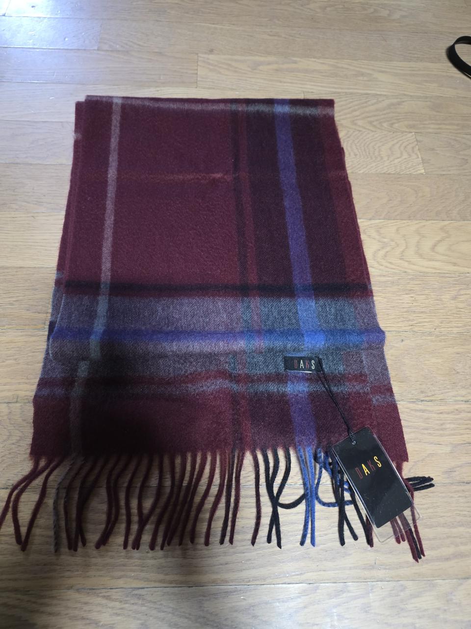 닥스 캐시미어 100% 목도리