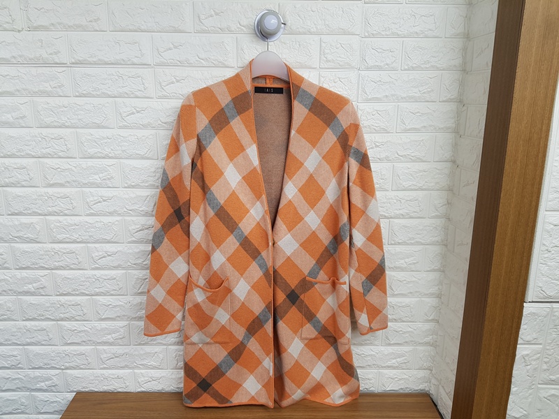 닥스 롱 니트 가디건 90(여성55)