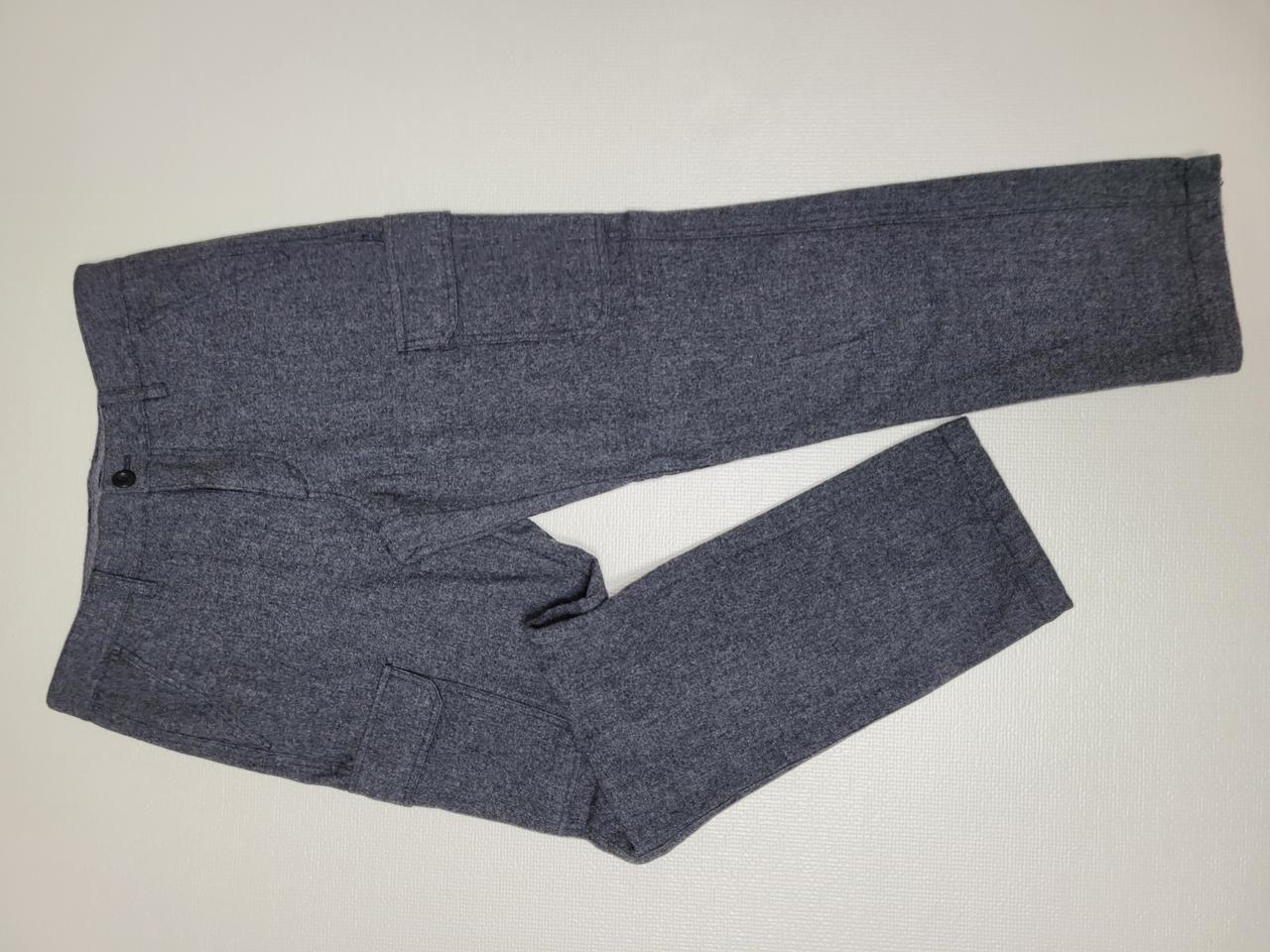 스파오 SPAO 남자 울 카고 슬랙스 32 그레이