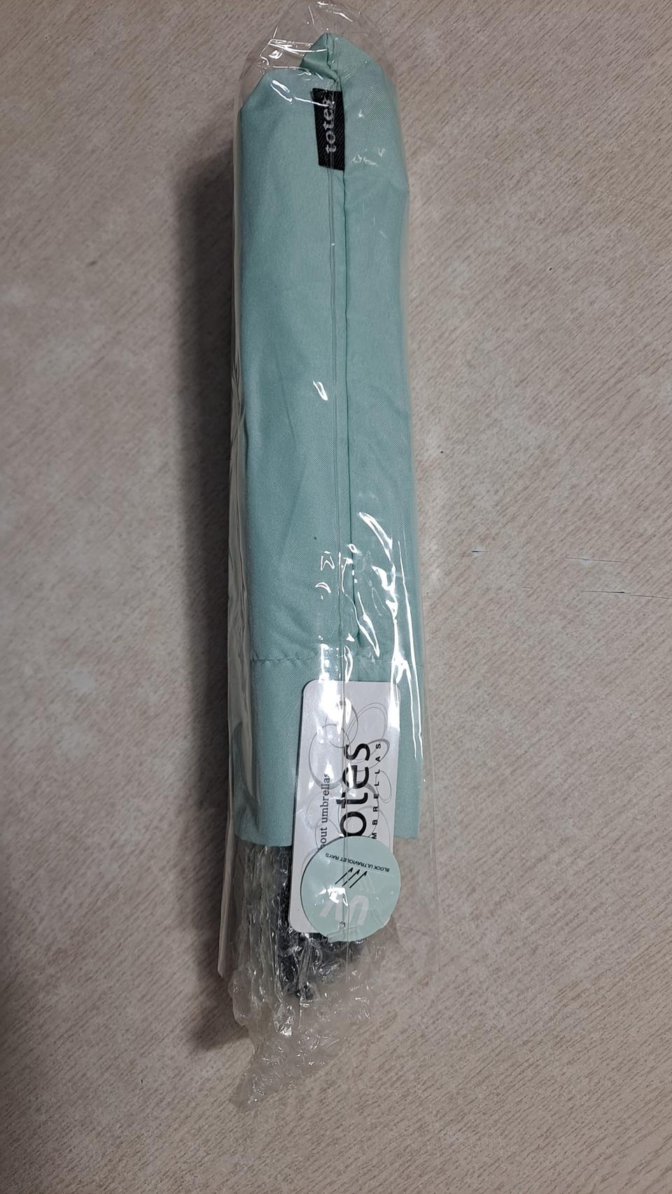 토스3단전자동우산 민트 새상품