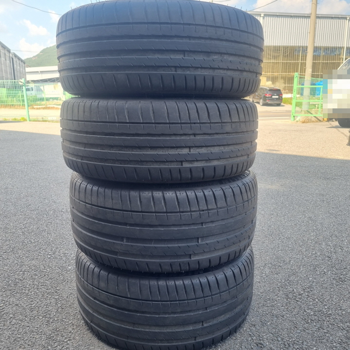 225 45 18 255 40 18미쉐린ps4 런플렛 중고타이어 한대분 