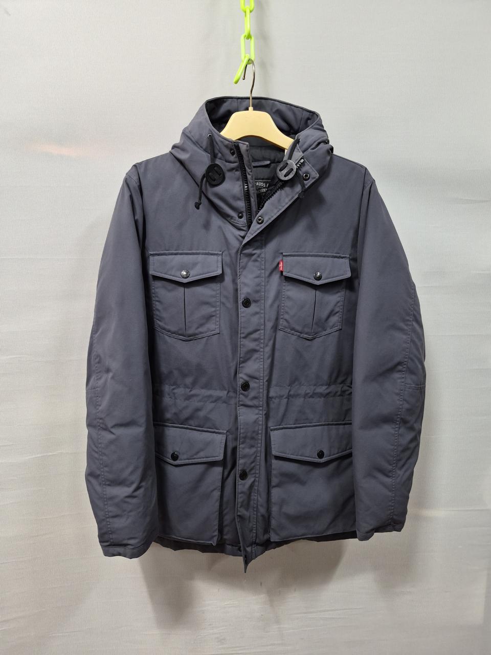 리바이스 후드 야상 덕다운 패딩 남성M