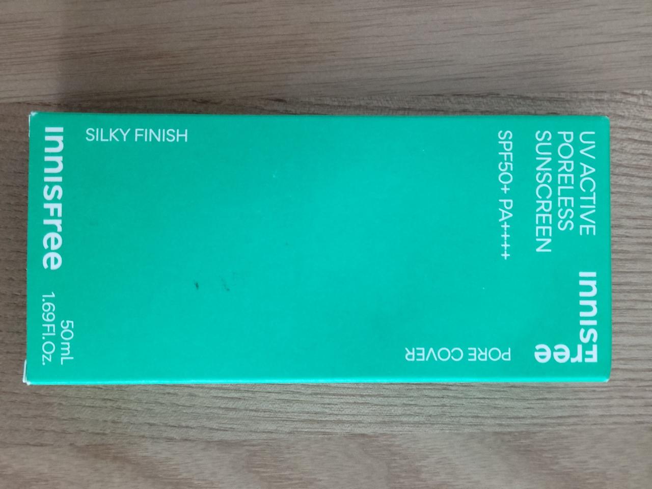 이니스프리유브이 액티브 포어리스 선스크린SPF 50+  PA+++